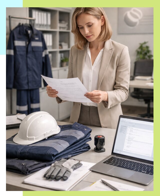 Сертификация спецодежды в Острогожске от 7302 р. | Алешин-Стг