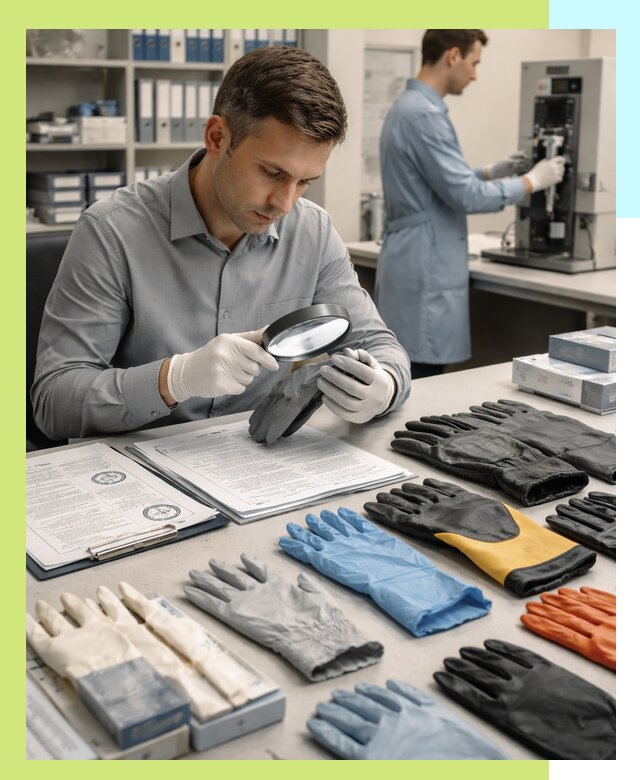 Сертификация перчаток и средств защиты продукции в Острогожске