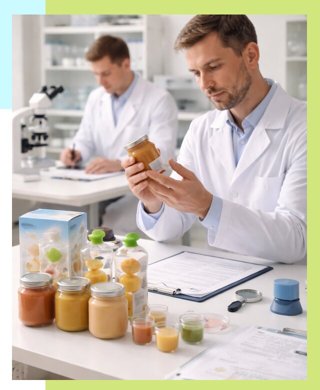 Сертификация детского питания в Острогожске от 31293 р. | Алешин-Стг