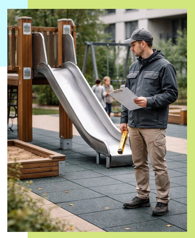 Сертификация детских площадок в Острогожске от 26078 р. | Алешин-Стг