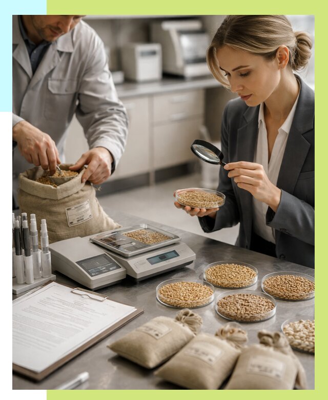 Сертификация зерна в Острогожске по цене от 15647 р. | Алешин-Стг