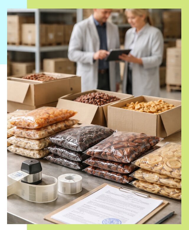 Сертификация сухофруктов в Острогожске от 12517 р. | Алешин-Стг под ключ