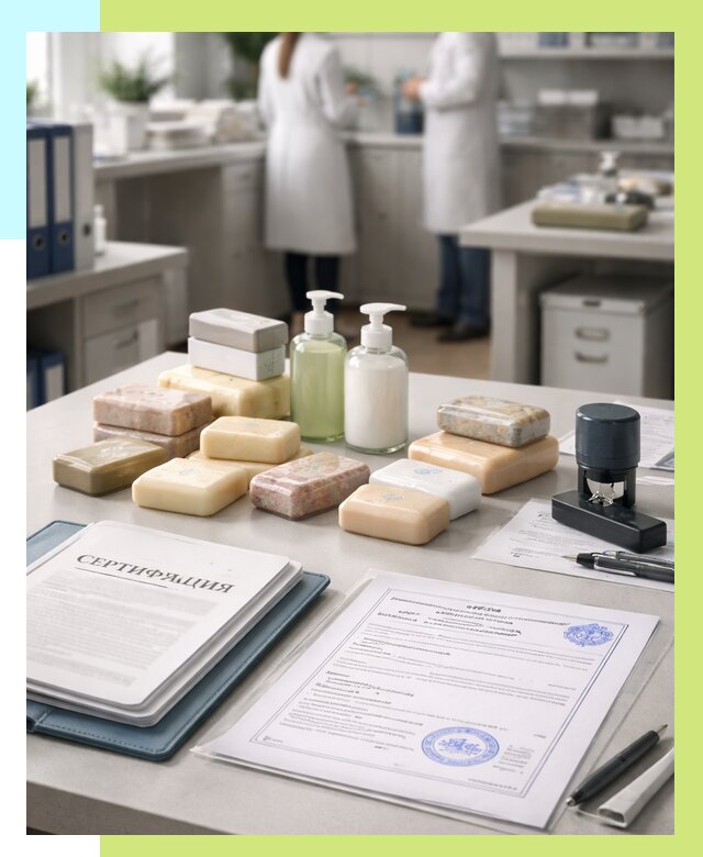 Сертификация мыла и сертификат на мыло в Острогожске от 12517 | Алешин-Стг
