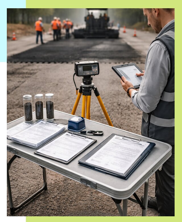 Сертификация асфальта в Острогожске от 26078 р. | Алешин-Стг