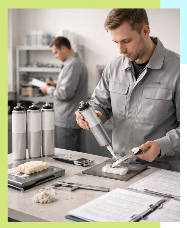 Сертификация монтажной пены и соответствие стандартам в Острогожске