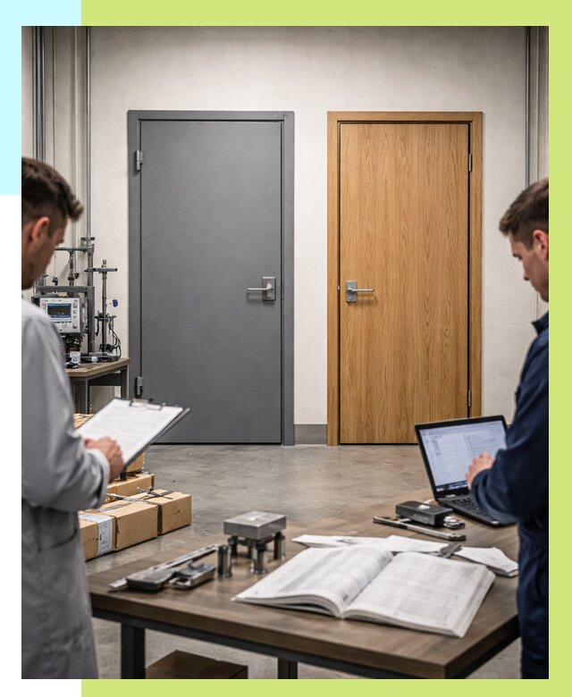 Сертификация дверей в Острогожске от 8345 р. под ключ | Алешин-Стг