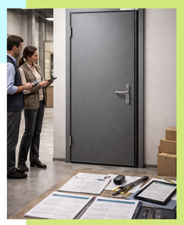 Сертификация противопожарных дверей в Острогожске от 9388 р. | Алешин-Стг