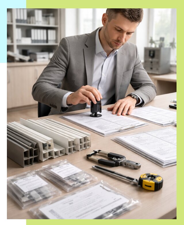 Сертификация ПВХ продукции в Острогожске от 8866 р., Алешин-Стг