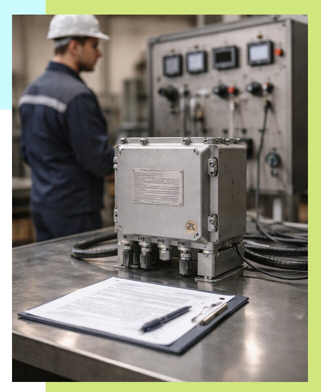 Сертификация взрывозащищенного оборудования в Острогожске от 36509 р. | Алешин-Стг