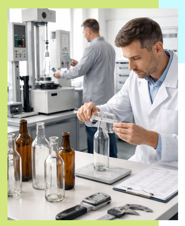 Сертификация стеклянных бутылок и сопутствующей упаковки в Острогожске