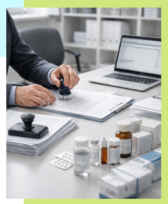 Сертификация лекарств в Острогожске от 156465 р. | Алешин-Стг