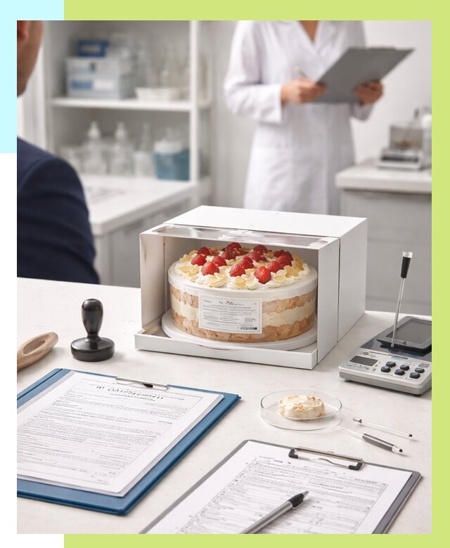 Сертификация тортов в Острогожске от 9388 р. заказать | Алешин-Стг