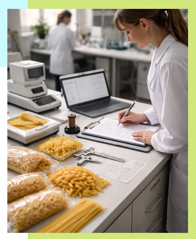 Сертификация макаронных изделий в Острогожске от 15647 р. | Алешин-Стг