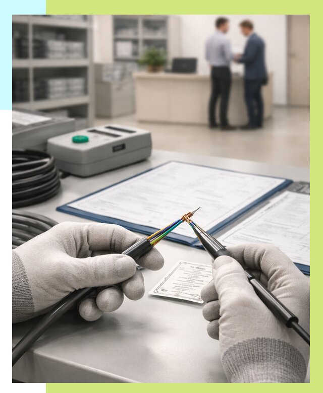 Сертификация провода в Острогожске от 18776 р. в Алешин-Стг