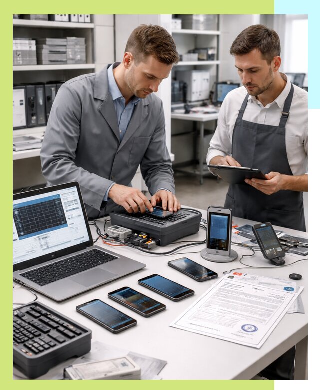 Сертификация мобильных телефонов и смартфонов в Острогожске под ключ