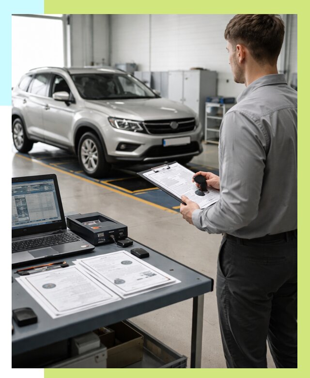 Сертификация транспортных средств в Острогожске от 12517 р. | Алешин-Стг