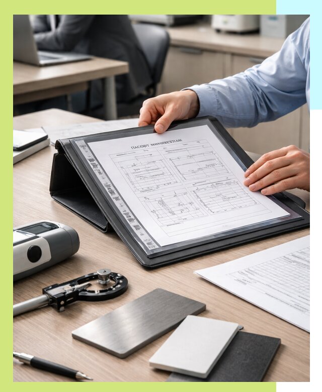 Оформление паспорта материала для продукции в Острогожске