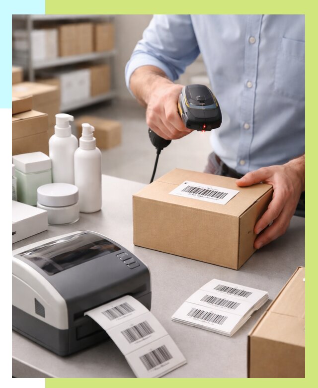 Штрихкодирование продукции в Острогожске от 4694 р. | Алешин-Стг