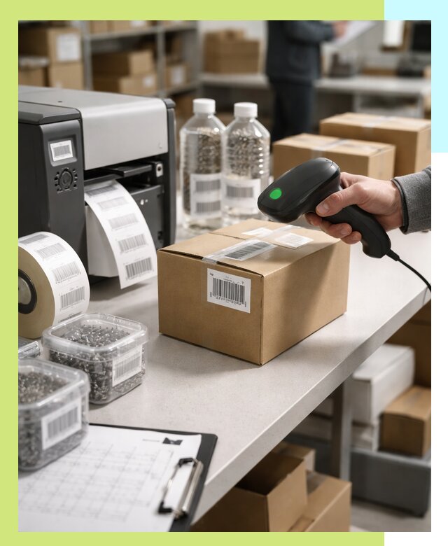 Штрихкодирование продукции и маркировка для продажи в Острогожске