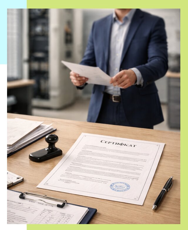 Сертификат на оборудование в Острогожске от 15647 р. | Алешин-Стг