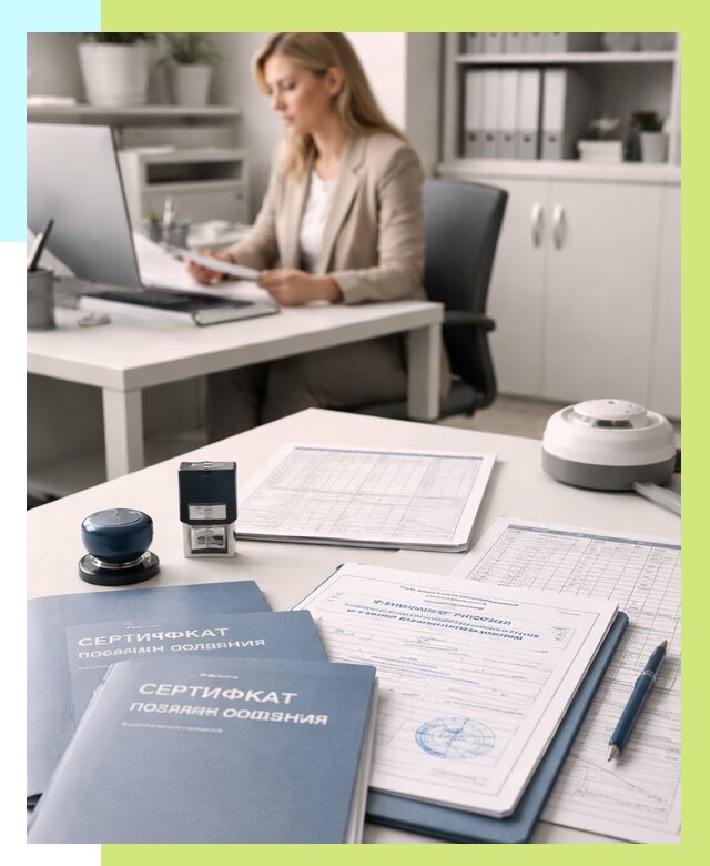 Сертификаты пожарной безопасности в Острогожске от 15647 р. | Алешин-Стг