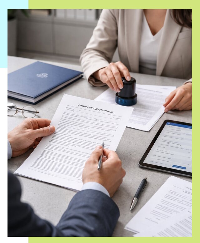 Декларация ГОСТ Р в Острогожске от 8866 р оформить в Алешин-Стг