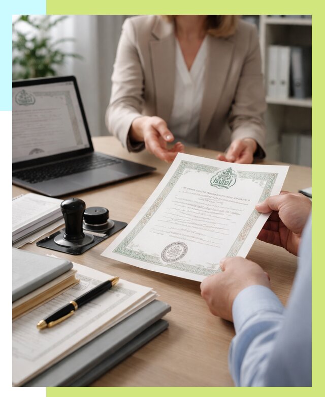 Халяль сертификат в Острогожске, получить от 15647 р. | Алешин-Стг