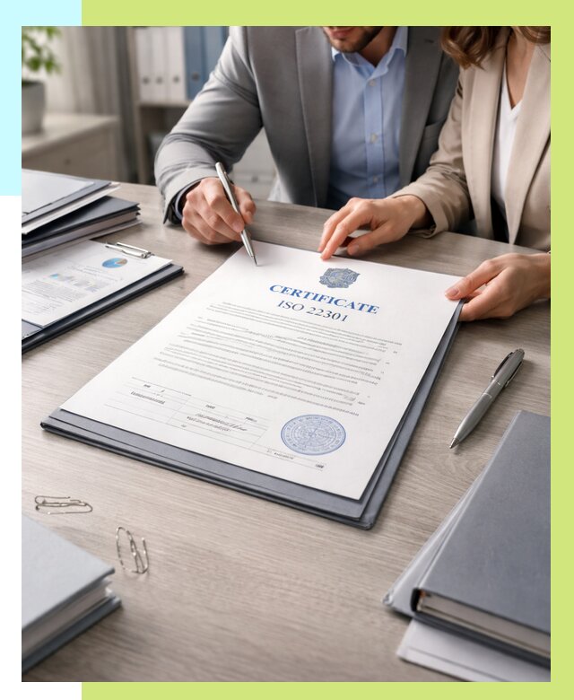 Сертификат ISO 22301 в Острогожске от 46940 р. | Алешин-Стг срочно