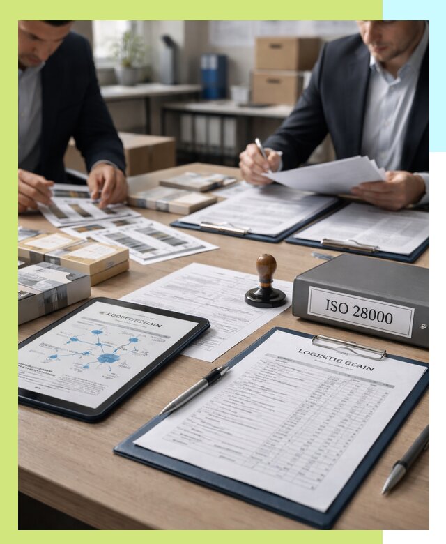 Получение сертификата ISO 28000 по безопасности цепи поставок в Острогожске