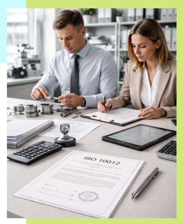 Сертификат ISO 10012 в Острогожске от 26078 р. — Алешин-Стг