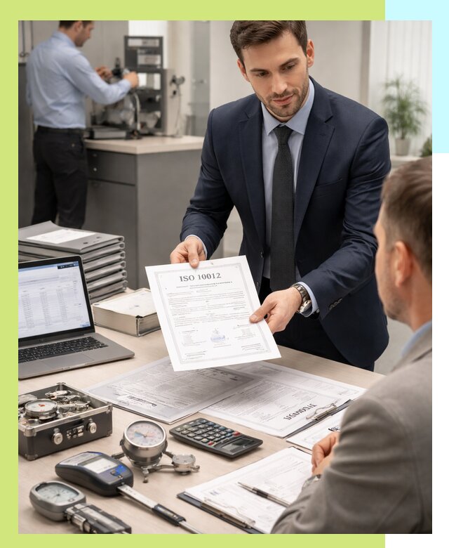 Выдача сертификата ISO 10012 по требованиям метрологии в Острогожске