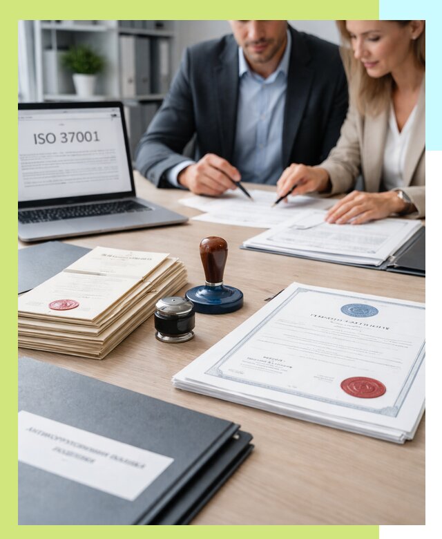 Получение сертификата ISO 37001 по системе борьбы с коррупцией в Острогожске